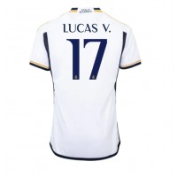 Real Madrid Lucas Vazquez #17 Replica Home Shirt 2023-24 Short Sleeve